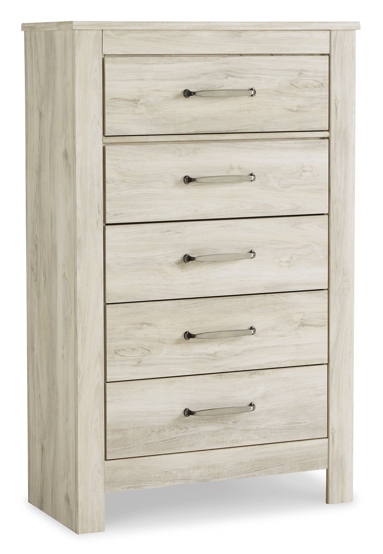 Bellaby Platform Bed With 2 Storage Drawers With Mirrored Dresser, Chest And Nightstand