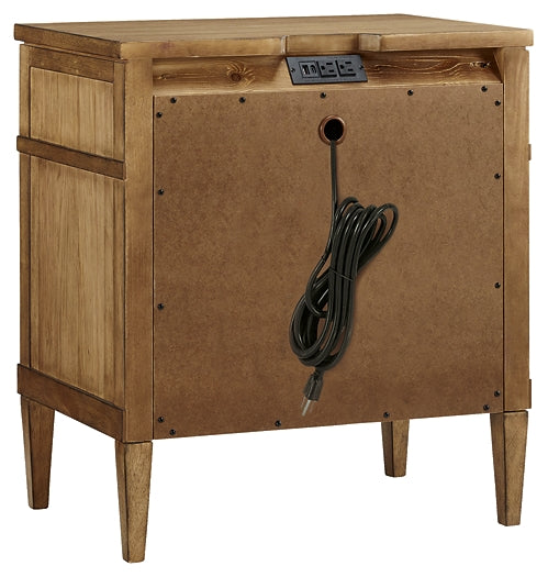 Sharlance Three Drawer Night Stand