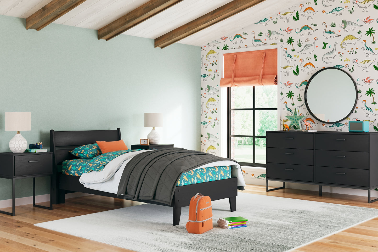 Socalle Panel Platform Bed