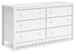 Hallityn Full Panel Platform Bed with Dresser and Nightstand