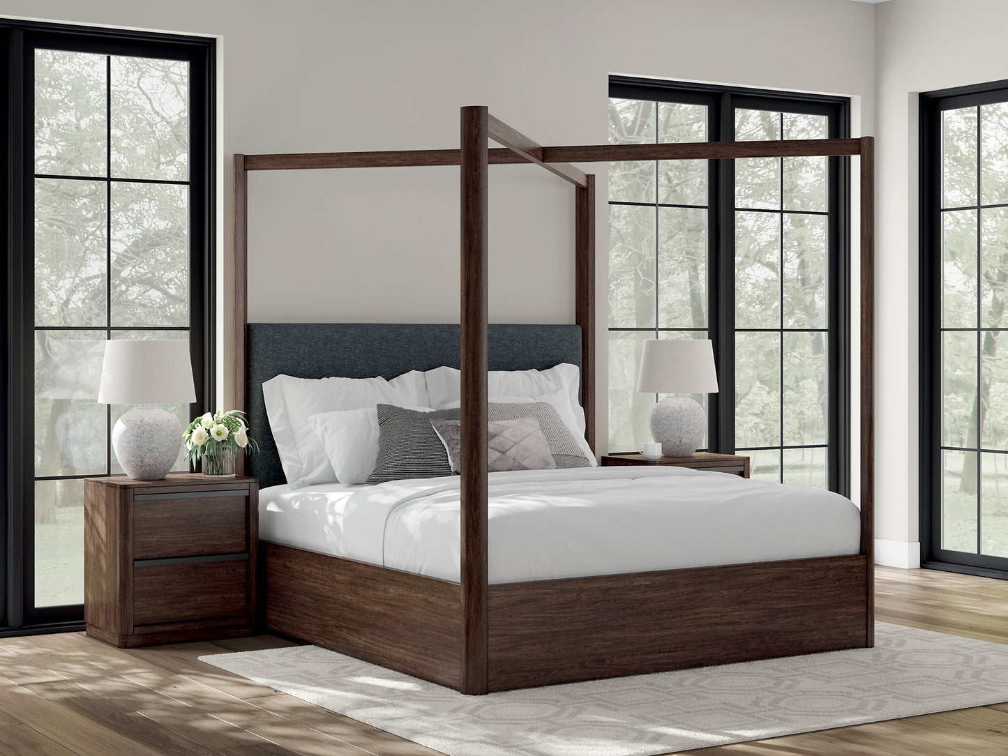 Dilenno King Canopy Bed