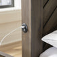 Arkenton Queen Panel Bed with Mirrored Dresser and Chest