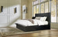 Londer Queen Panel Bed with Mirrored Dresser and Chest