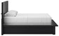 Londer Queen Panel Bed with Mirrored Dresser and Chest