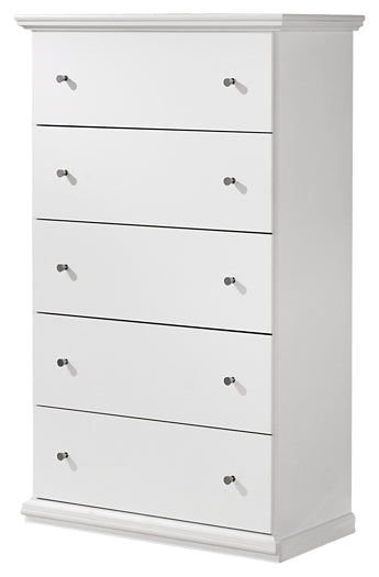 Bostwick Shoals Full Panel Bed with Mirrored Dresser and Chest