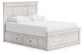 Makidern Queen Panel Storage Bed