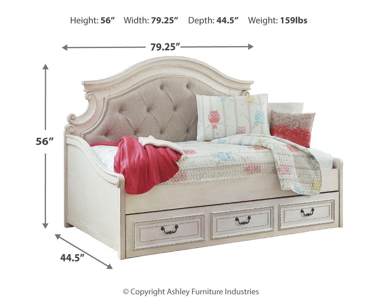 Realyn Twin Day Bed with 1 Large Storage Drawer