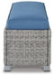 Naples Beach Bench with Cushion