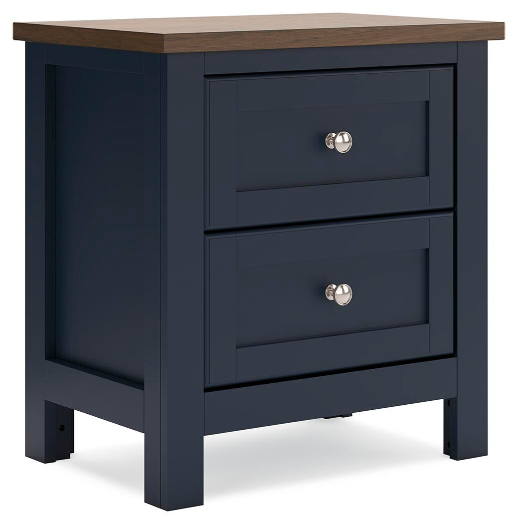 Landocken Full Panel Bed, Dresser, Mirror, Chest and Nightstand