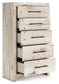 Lawroy Full Panel Bed, Dresser, Mirror, Chest and Nightstand