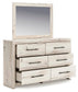 Lawroy Full Panel Storage Bed, Dresser, Mirror and Nightstand