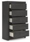 Fraluna Queen Panel Storage Bed, Dresser, Mirror, Chest and Nightstand