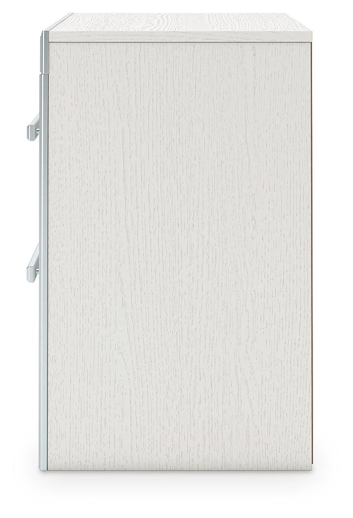 Zuraleus King Upholstered Bed, Dresser, Mirror and Nightstand