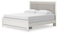 Zuraleus King Upholstered Panel Bed, Dresser, Mirror, Chest and Nightstand