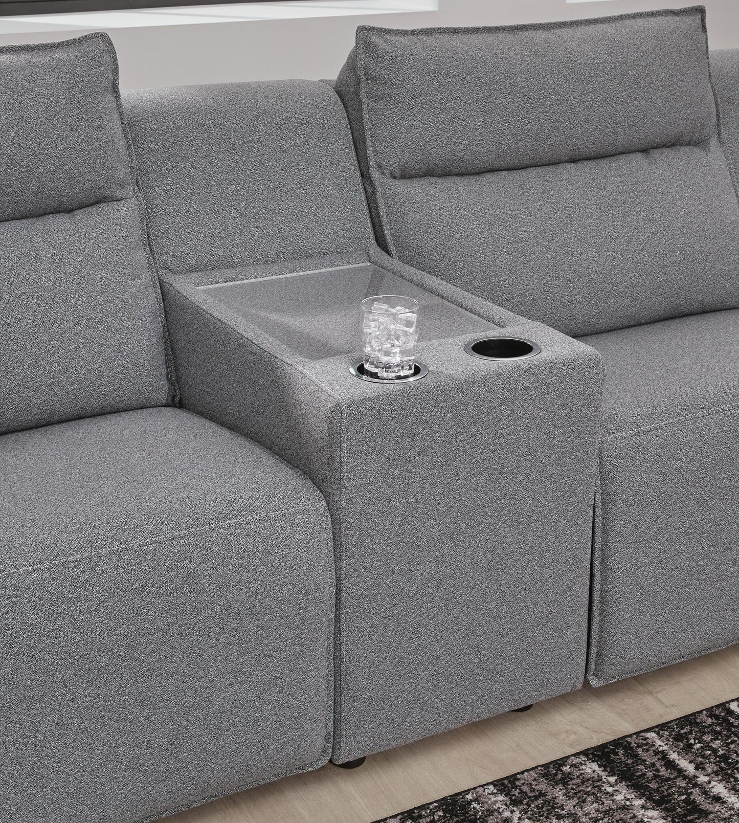 Modmax II 6-Piece Power Reclining Sectional with Console