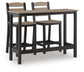 Shoreline Beach Counter Table Set (3/CN)