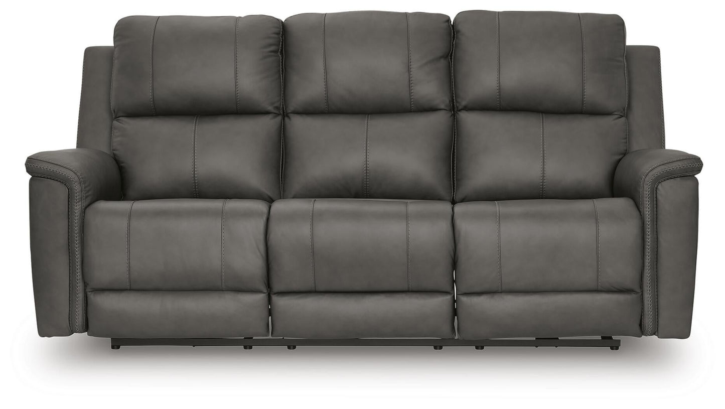 Bleckley PWR REC Sofa with ADJ Headrest
