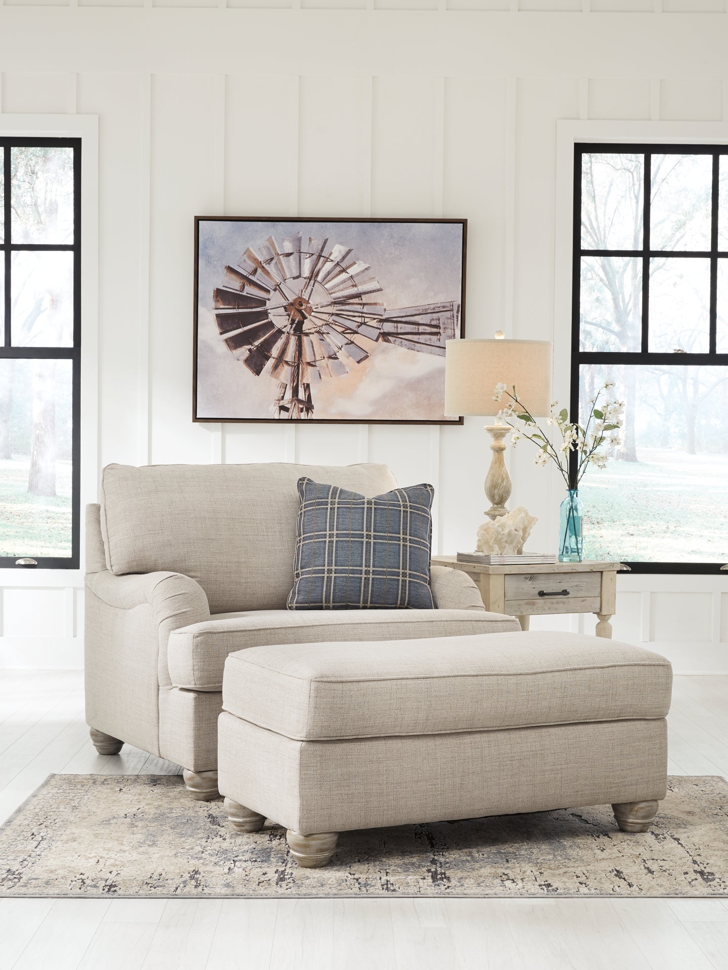 Traemore Chair and a Half Factory Direct Furniture