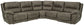 Cranedall 5-Piece Power Reclining Sectional